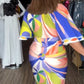 ⏳Begrenzte Zeit 50% Rabatt💥Damen-Midikleid mit tiefem V-Ausschnitt und Kordelzug