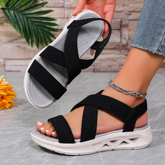 ⏳Begrenzte Zeit 50% Rabatt💥Damen-Sandalen mit breitem Riemen und täglichem Tragekomfort