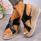 ⏳Begrenzte Zeit 50% Rabatt💥Glänzende Espadrille-Keilsandalen für Damen
