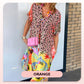 ⏳Begrenzte Zeit 50% Rabatt💥Lockeres, atmungsaktives Kleid mit Leopardenmuster