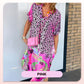 ⏳Begrenzte Zeit 50% Rabatt💥Lockeres, atmungsaktives Kleid mit Leopardenmuster