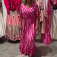⏳Begrenzte Zeit 50% Rabatt💥💞Lässiges gestreiftes Kleid für Damen mit V-Ausschnitt