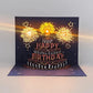 🔥KOOP 2 KRIJG 1 GRATIS🎁Vuurwerk pop-up taart met licht en muziek, verjaardagskaart cadeau