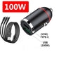 🚗 BLACK FRIDAY MEGA ANGEBOT - 50% RABATT! ✨ Kompaktes 2-Anschluss Auto-Schnellladegerät - 24W USB-C & USB-A mit Überhitzungsschutz für Effizientes Laden Unterwegs 🔌📱