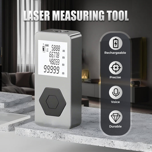 Multifunktionales wiederaufladbares Lasermessgerät