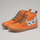 Schicke, bequeme Schuhe mit lustigem Katzenprint