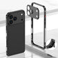 Metallrahmen-iPhone-Hülle mit Wärmeableitung und Seepferdchen-Schnallen-Design