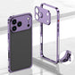 Metallrahmen-iPhone-Hülle mit Wärmeableitung und Seepferdchen-Schnallen-Design