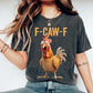 Unisex lustiges und verspieltes Grafik-T-Shirt