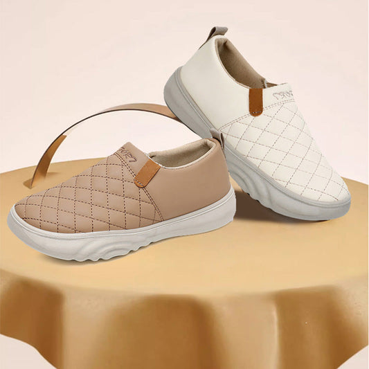 💥Sale: 49 % Rabatt💕 Lässige Slipper mit runder Zehenpartie für Damen