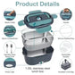 🍱 50% RABATT! 🔥 Tragbare Heiz-Lunchbox mit Edelstahl-Einsatz – Trockene Erwärmung, 12V/220V & doppelte Spannung – Ideal für Auto, Büro & Reisen ⚡