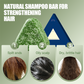 Natürliches festes Shampoo zur Stärkung der Haare