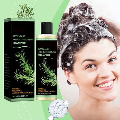 🌿 Rosmarin-Keratin-Shampoo für geschmeidiges, glänzendes Haar mit mehr Fülle