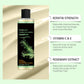 🌿 Rosmarin-Keratin-Shampoo für geschmeidiges, glänzendes Haar mit mehr Fülle