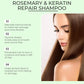 🌿 Rosmarin-Keratin-Shampoo für geschmeidiges, glänzendes Haar mit mehr Fülle