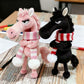 Schwarzes Pferd – Weiche handgefertigte Handpuppe