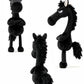 Schwarzes Pferd – Weiche handgefertigte Handpuppe