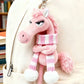 Schwarzes Pferd – Weiche handgefertigte Handpuppe