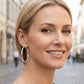✨️50% RABATT💎Diamantgeschliffene Creolen für Damen💖