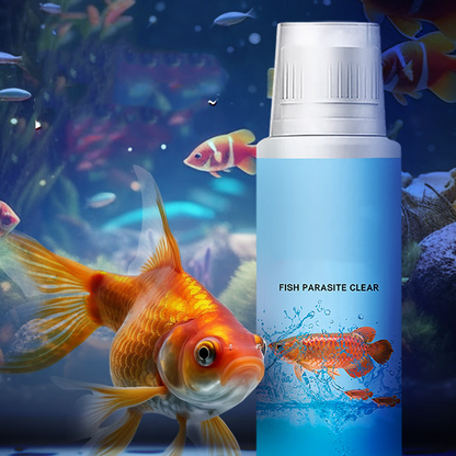 Kräuter-Wasseraufbereiter gegen Fischparasiten