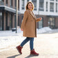 Damen-Schneestiefel mit Plüschfutter