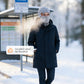 Winterwarme Mütze mit Gesichtsschutz