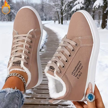 Warm gefütterte Wintersneaker für Damen