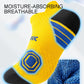 Rutschfeste, atmungsaktive, feuchtigkeitsabsorbierende Baumwoll-Sportsocken für Herren