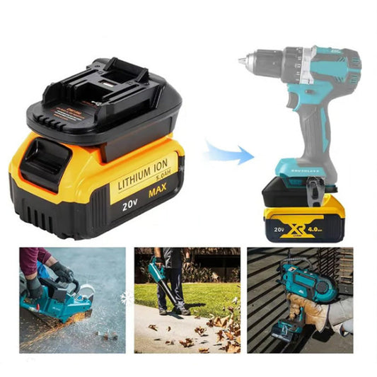📢📢50 % Rabatt!! ⏰🔌 Lithium-Akku-Adapter für 18V-Akkugeräte, einfache Montage & stabiler Stromanschluss