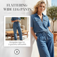 Zweiteiliges Freizeit-Jeans-Set für Damen