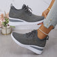 💎 60% RABATT! 💎 Atmungsaktive Sneaker aus Mesh mit Strassverzierung – Funkelndes Design, Leichte Belüftung & Rutschfeste Gummisohle ✨👟