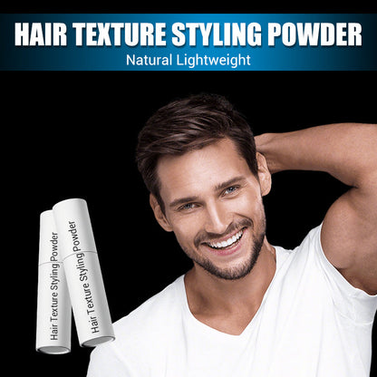 Natürliches, leichtes Haartextur-Styling-Puder