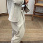 Damen Business-Anzug: Blazer mit Kragen und Hose