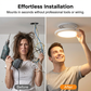 Wiederaufladbare LED-Deckenleuchte mit Bewegungssensor💡⚡Licht per Sprachbefehl – Schluss mit dem lästigen Drücken von Schaltern🔌