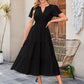 Sommerliches, lässiges Damen-Maxikleid