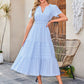 Sommerliches, lässiges Damen-Maxikleid