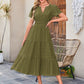 Sommerliches, lässiges Damen-Maxikleid