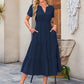 Sommerliches, lässiges Damen-Maxikleid