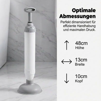 Hochdruck-Rohrreinigungspumpe für Toiletten & Abflüsse