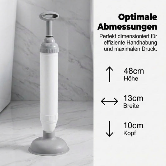Hochdruck-Rohrreinigungspumpe für Toiletten & Abflüsse