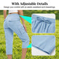 👖 LIMITED-TIME 50% RABATT! ✨ Leichte Cargo-Caprihosen für Damen – 6 Taschen, Verstellbar, Atmungsaktiv 🌿