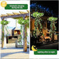 ☀️ KAUFE 3, ERHALTE 1 GRATIS! 🌿 Solar-Efeu-Lichterkette – Wasserdicht, 8 Modi & flexibel – Perfekt für Garten, Balkon & Wanddekoration 💡