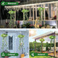 ☀️ KAUFE 3, ERHALTE 1 GRATIS! 🌿 Solar-Efeu-Lichterkette – Wasserdicht, 8 Modi & flexibel – Perfekt für Garten, Balkon & Wanddekoration 💡