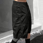 👖 Herren-Caprihose in Übergröße – Weites Bein, lockere Passform, Kordelzug im Bund und große Taschen ✨