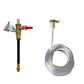 🔥50% Rabatt💦 Flexibler Sprühnebel für Schneidemaschinen – 2 Modi (Nebel/Strahl) – Aluminiumrohr, rostfrei – Universal-Wasserhahnadapter (13–23 mm)