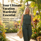Sommerliches Outfit mit Tanktop und Hose im Vichy-Karo-Muster