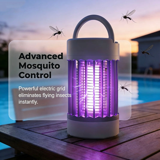 Elektrischer Mückenvernichter und LED-Lampe (2-in-1)