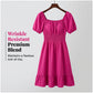 Summer Casual Ruffle Hem Midi Dress