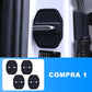 🚗 Car Door Lock Protector – Noise Reduction & Weather Protection