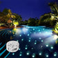 Wasserdichte ferngesteuerte LED-Unterwasserbeleuchtung für Pools